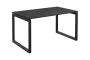 SEK-O - 14 stůl kancelářský, kovová podnož černá, deska 25 mm, široký 1400 mm, antracit